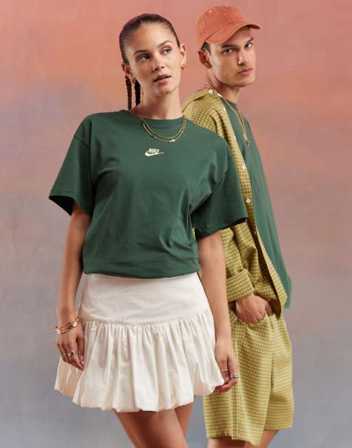 Nike - Club - Vignette - T-shirt - Vert foncé