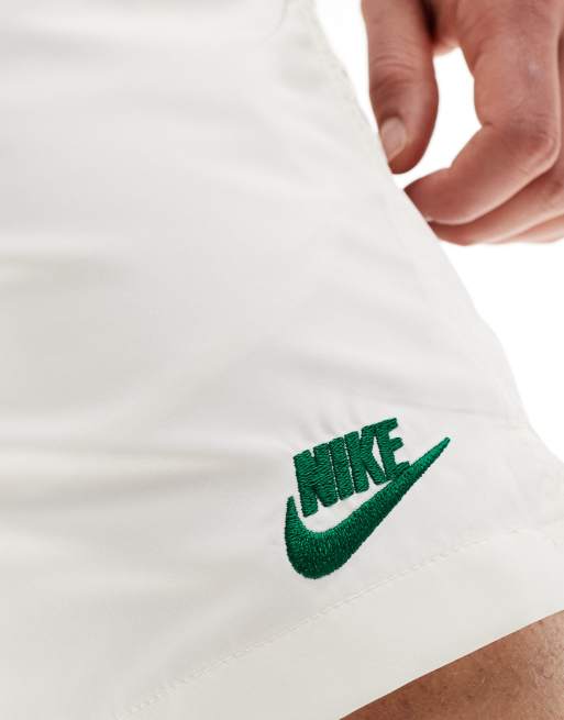 Nike Club Vignette woven shorts in cream ASOS