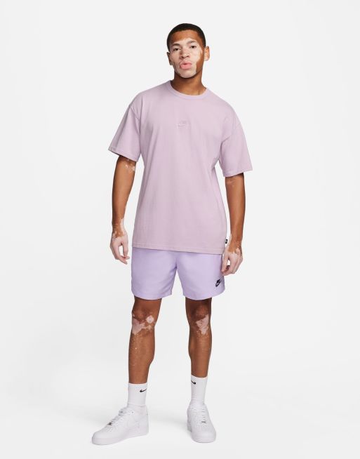 Nike Club Vignette woven shorts in light purple