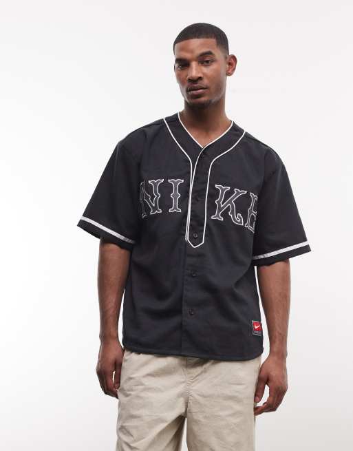 Nike Club Vintage top in black 