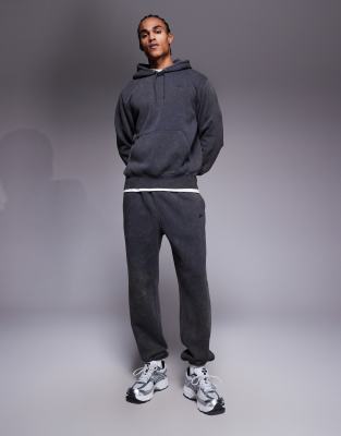 Nike Club Wash Cuffed Sweatpants In Gray