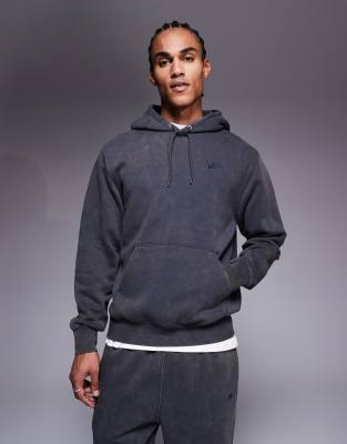 Nike Club Wash Hoodie In Animal Print