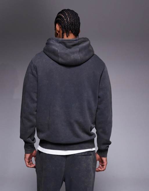 Nike Club Wash hoodie in dark gray , 3 of 5