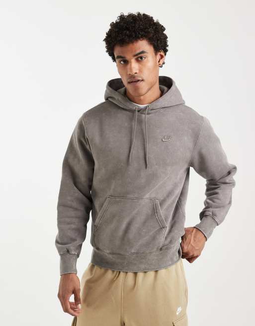 Nike Club Wash hoodie in gray, 2 of 5
