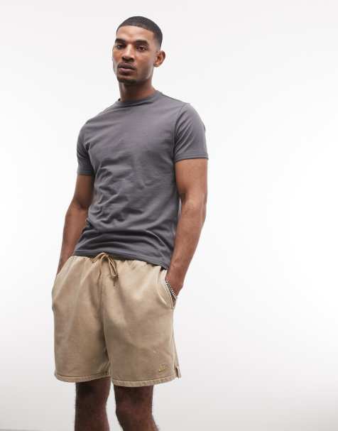 Nike Club washed shorts in brown - view 1