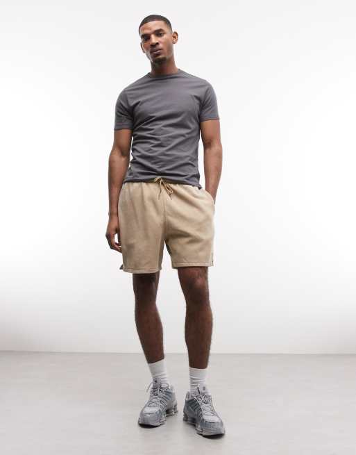 Nike Club washed shorts in brown , 2 of 5