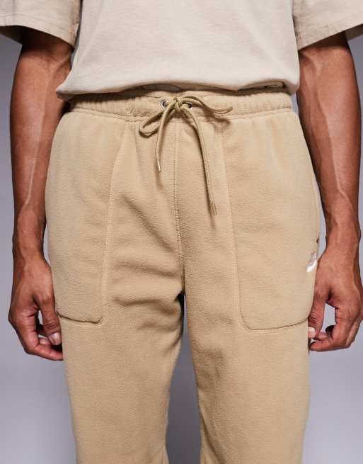 Nike Club winter sweatpants in beige, 5 of 5