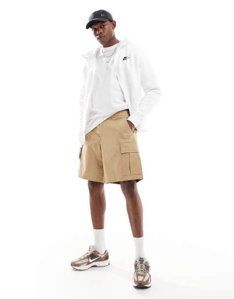Nike Club woven cargo shorts in beige   - view 1