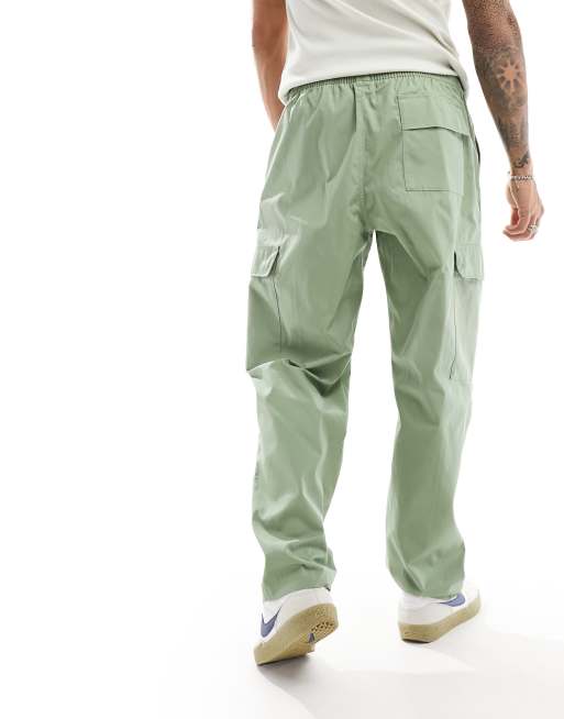 Nike Club woven cargo trousers in stone