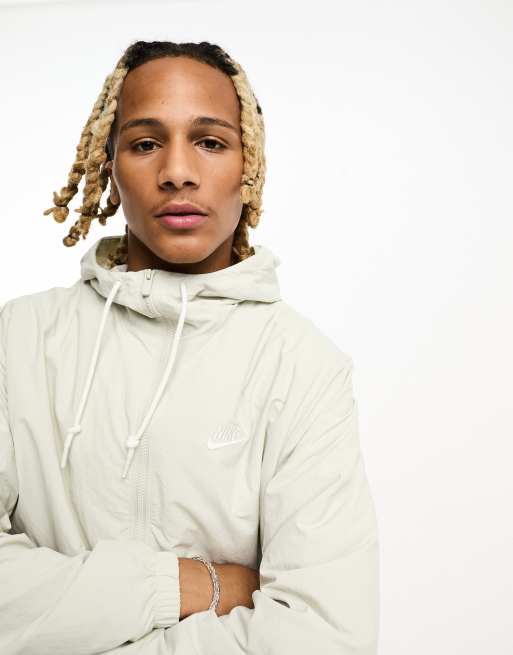 Nike Club woven jacket in beige | ASOS