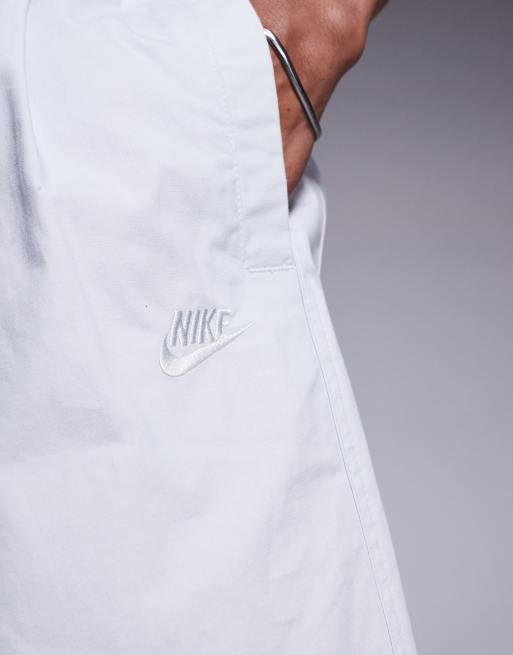 Nike Club Woven oversized shorts in grey, 4 of 5