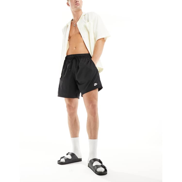 Nike Club woven shorts in black | ASOS