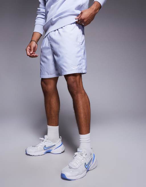 Nike Club woven shorts in blue, 2 of 5