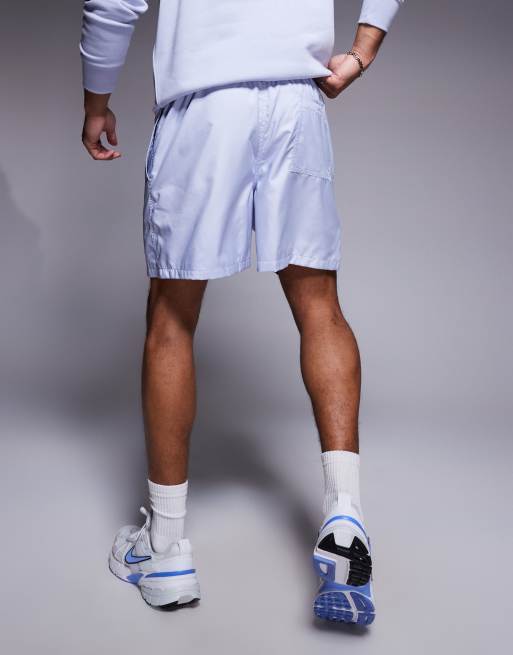 Nike Club woven shorts in blue, 3 of 5