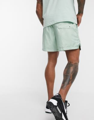 nike club shorts green