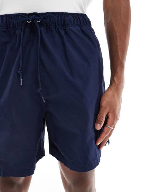 Nike Club woven shorts in navy, 5 of 5