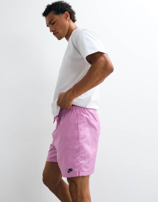 Nike Club Woven shorts in pink, 4 of 5
