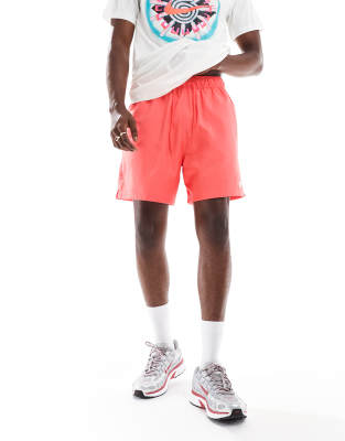 Nike Club woven shorts in red - view 1