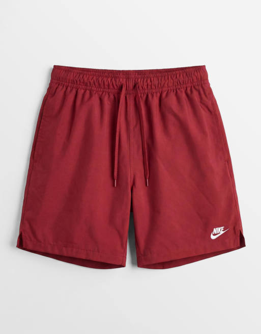 Nike Club Woven shorts in red, 6 of 9