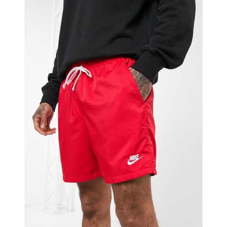 Nike Woven Shorts Colors Nike Club Woven Shorts In Red