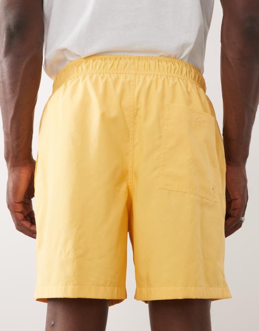 Nike Club Woven shorts in yellow, 5 of 5
