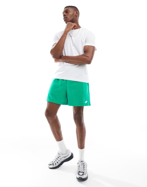 Nike Club French Terry shorts in green
