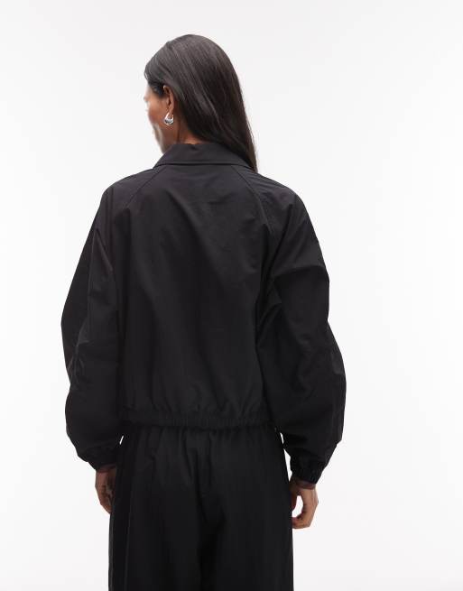 Nike coach jacket in black, 3 of 4