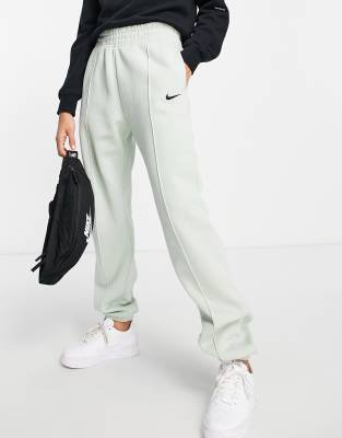 Nike Veneer Pack loose-fit acid wash cuffed fleece sweatpants in aqua