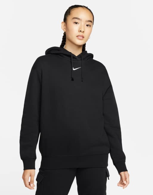 Nike black oversized online hoodie