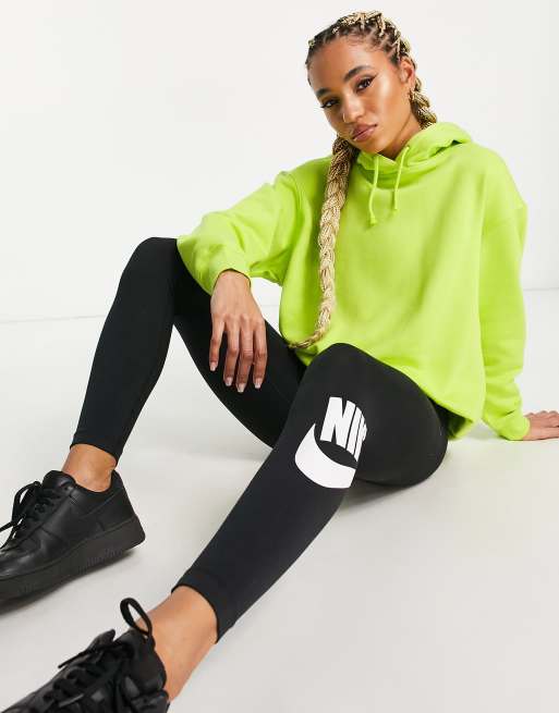 Nike leggings store and hoodie