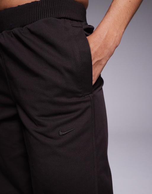Nike Collection wide leg pants in brown, 5 of 5