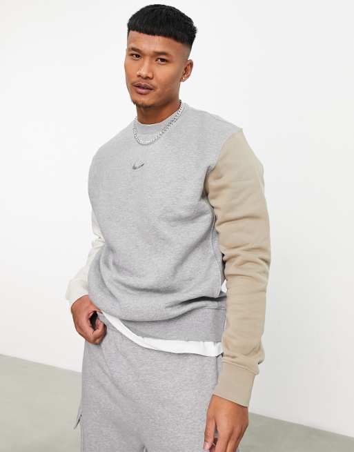 Nike colourblock 2024 crewneck sweatshirt