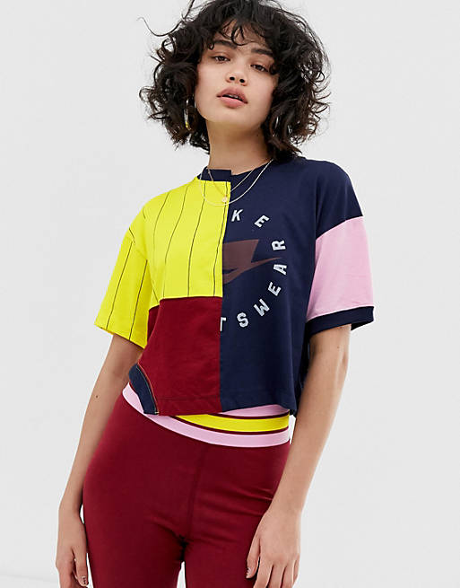 Nike Colourblock Cutout Nsw T-Shirt | ASOS