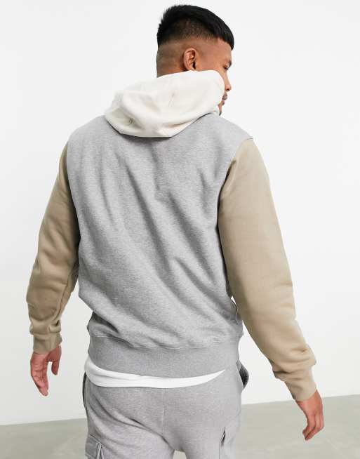 Nike colour block hoodie mens sale