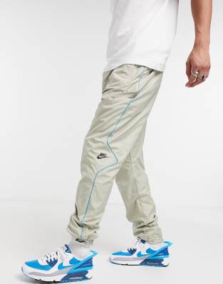 nike club cuffed joggers in stone