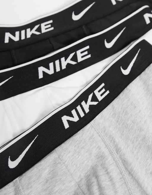 Nike - Confezione da 3 boxer grigi , 3 di 4