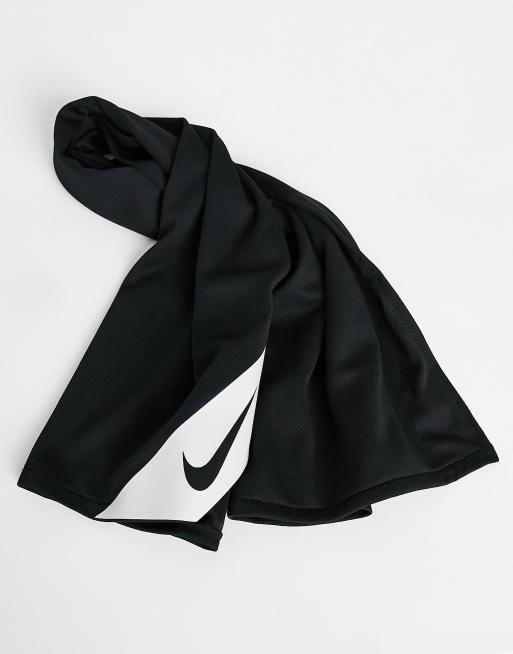 Nike small towel in black ASOS