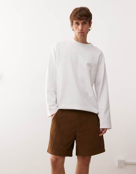 Nike cord short in brown - view 1