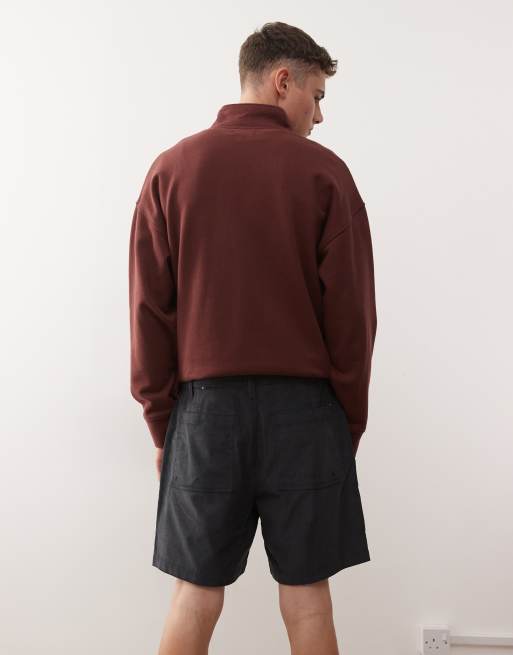 Nike cord shorts in black, 4 of 5