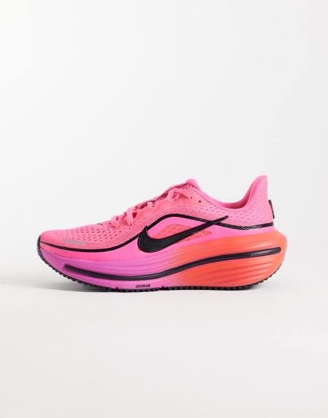 Nike Corsa Air Winflo 12 sneakers rosa e nero - view 1