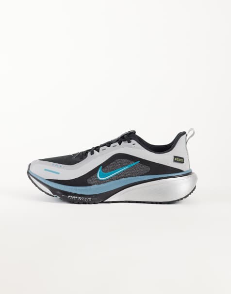 Nike Corsa Air Zoom Pegasus 42 Gore-Tex sneakers in grigio, nero e blu - view 1
