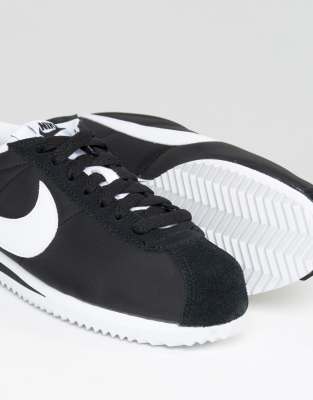 nike cortez noir et blanc