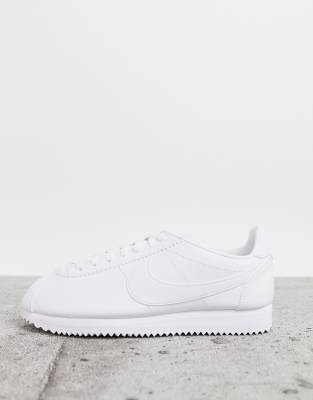 nike cortez cuir blanc