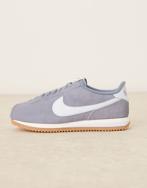 Nike - Cortez - Baskets en daim - Bleu, 2 de 5