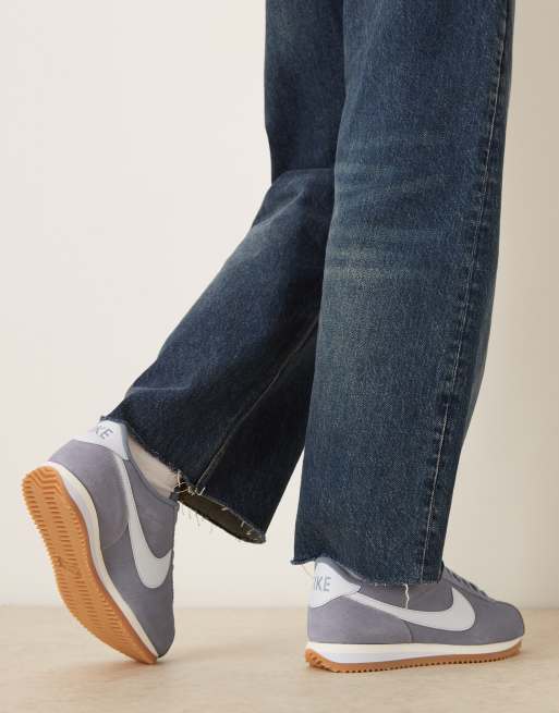 Nike - Cortez - Baskets en daim - Bleu, 5 de 5