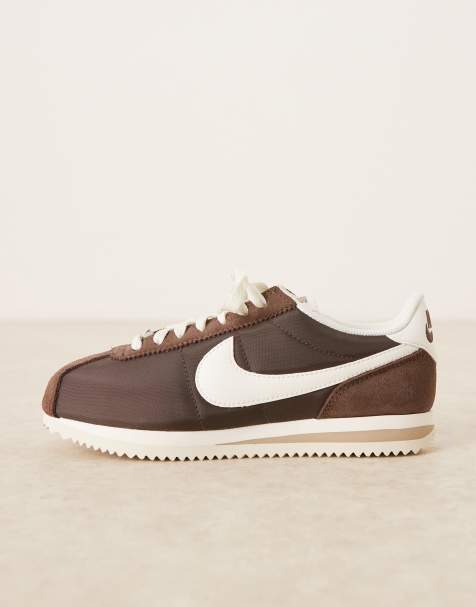 Nike – Cortez – Bruna sneakers i unisex-modell av nylon - view 1