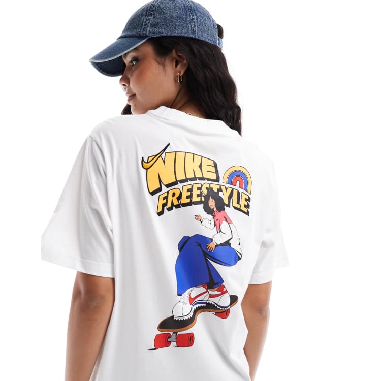クラシック T-shirt graphic Cortez Nike in ASOS | white ウェア