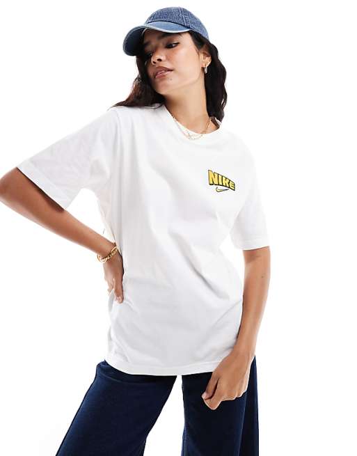 Nike Cortez graphic T-shirt in white | ASOS Nike Cortez graphic T-shirt in white | ASOS