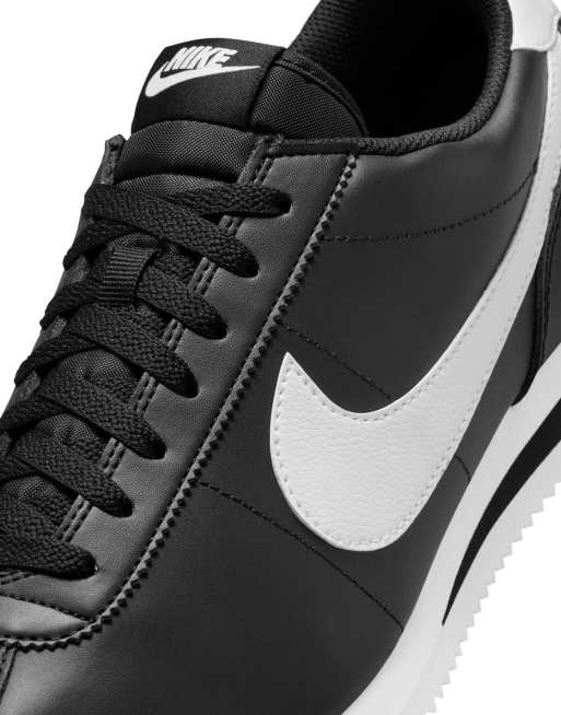 Nike Classic Cortez - Black / White - OG Done Right •