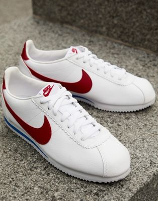 Nike Cortez leather sneakers in White 